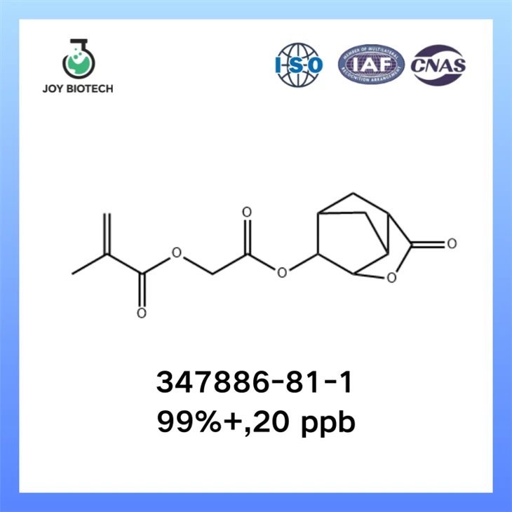 2-propenska kiselina, 2-metil-, 2-[(heksahidro-2-okso-3,5-metano-2H-ciklopenta[b]furan-6-il)oksi]-2-oksoetil estar CAS NO 347886-81-1