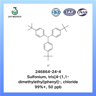 sulfonijum, tris[4-(1,1-dimetiletil)fenil]-, hlorid CAS NO 246864-24-4